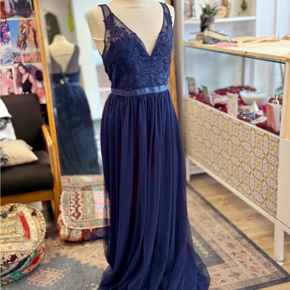 Navy Lace dress